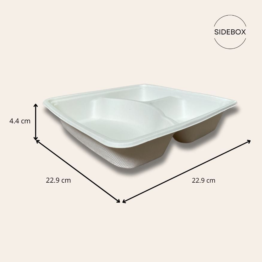 Disposable Bento Box with Clear Lid, Furniture & Home