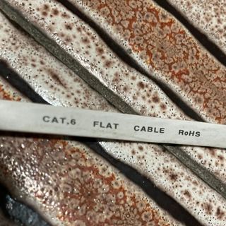 50尺 Cat 6 Flat Cable64216658709121110