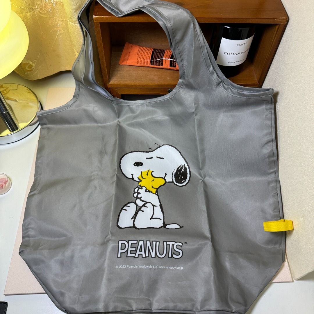 現貨全新未使用日本雜誌附錄不含雜誌史努比PEANUTS Snoopy 購物袋