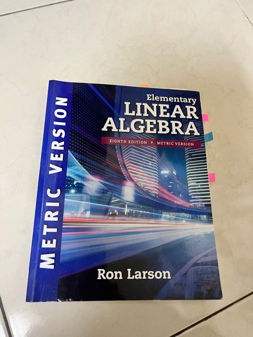 Elementary Linear Algebra 8E 9781337556217 LARSON elementary linear algebra 8e 9781337556217 larson