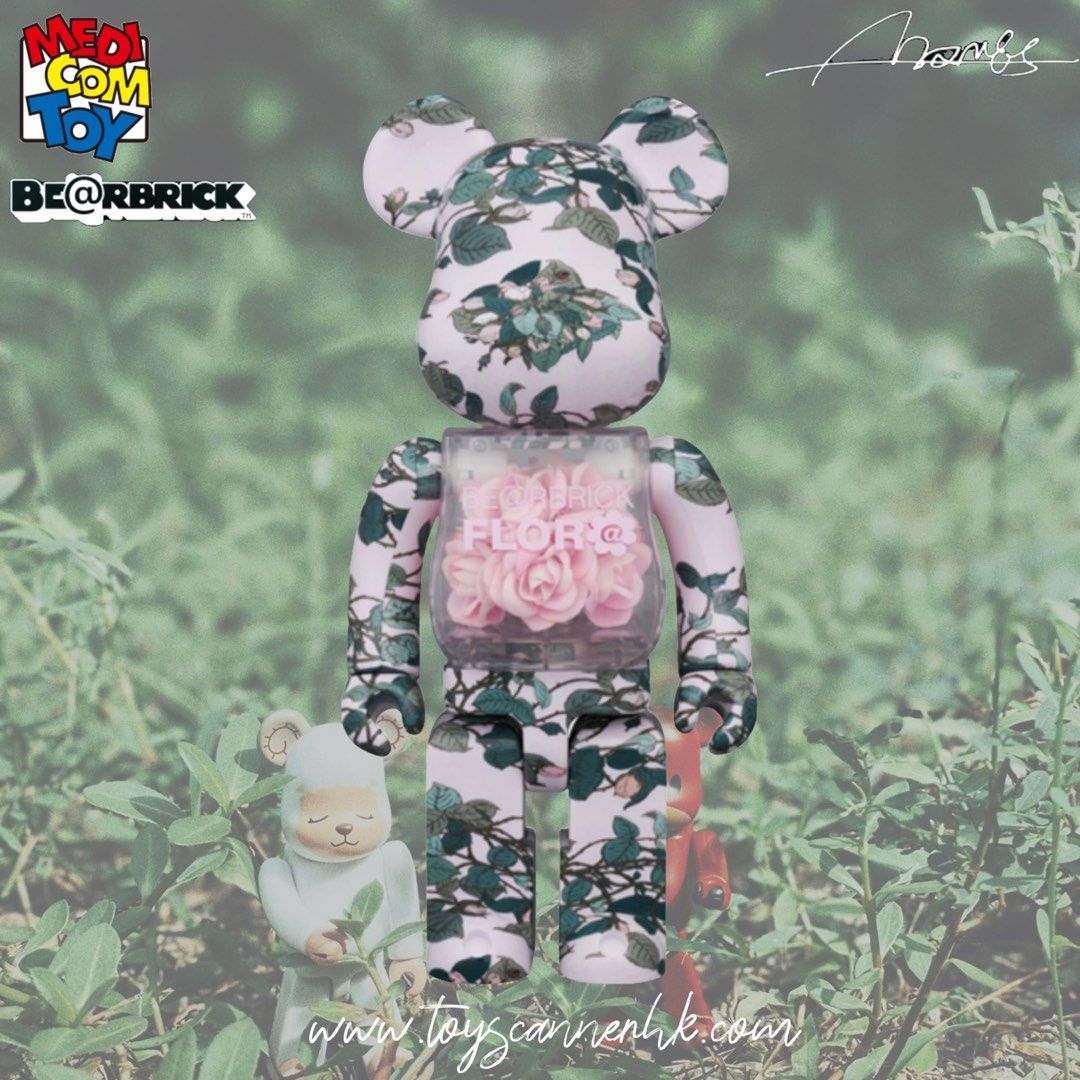 BE@RBRICK FLOR@ PINK ROSE 400％おもちゃ - mevolys.de