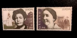 Aaland 1996 - EUROPA Stamps - Famous Women 2v. (mint) COMPLETE SERIES