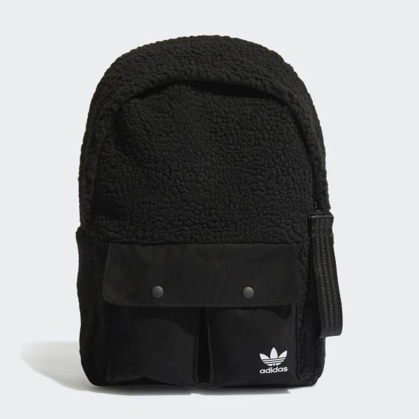 Adidas fur backpack deals