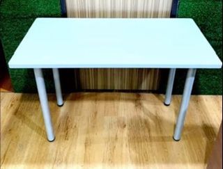 Aesthetic White Table study table desk preloved