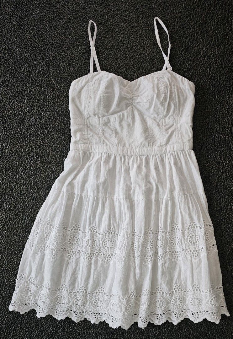American eagle white lace dress top