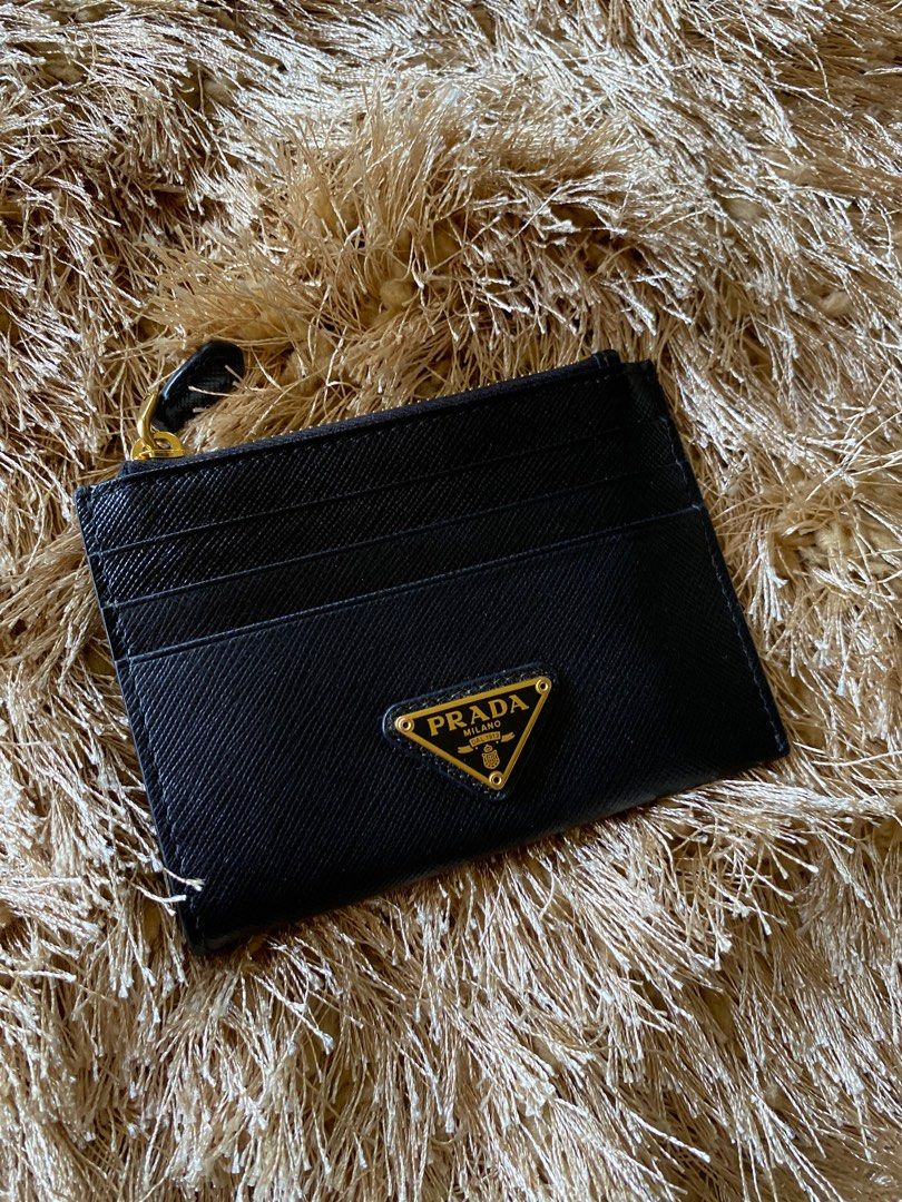 Authentic prada card wallet Luxury Bags Wallets on Carousell