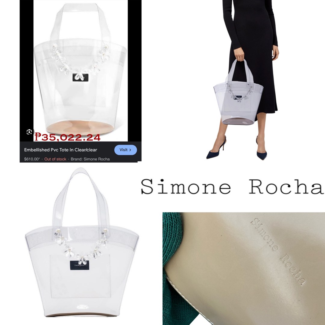 Authentic SIMONE ROCHA, Women's Fashion, Bags & Wallets, Tote Bags on ...