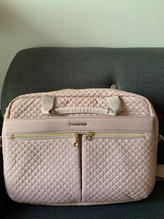 Bagsmart laptop bag pink