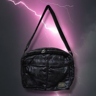 Black Camo Porter Sling Bag