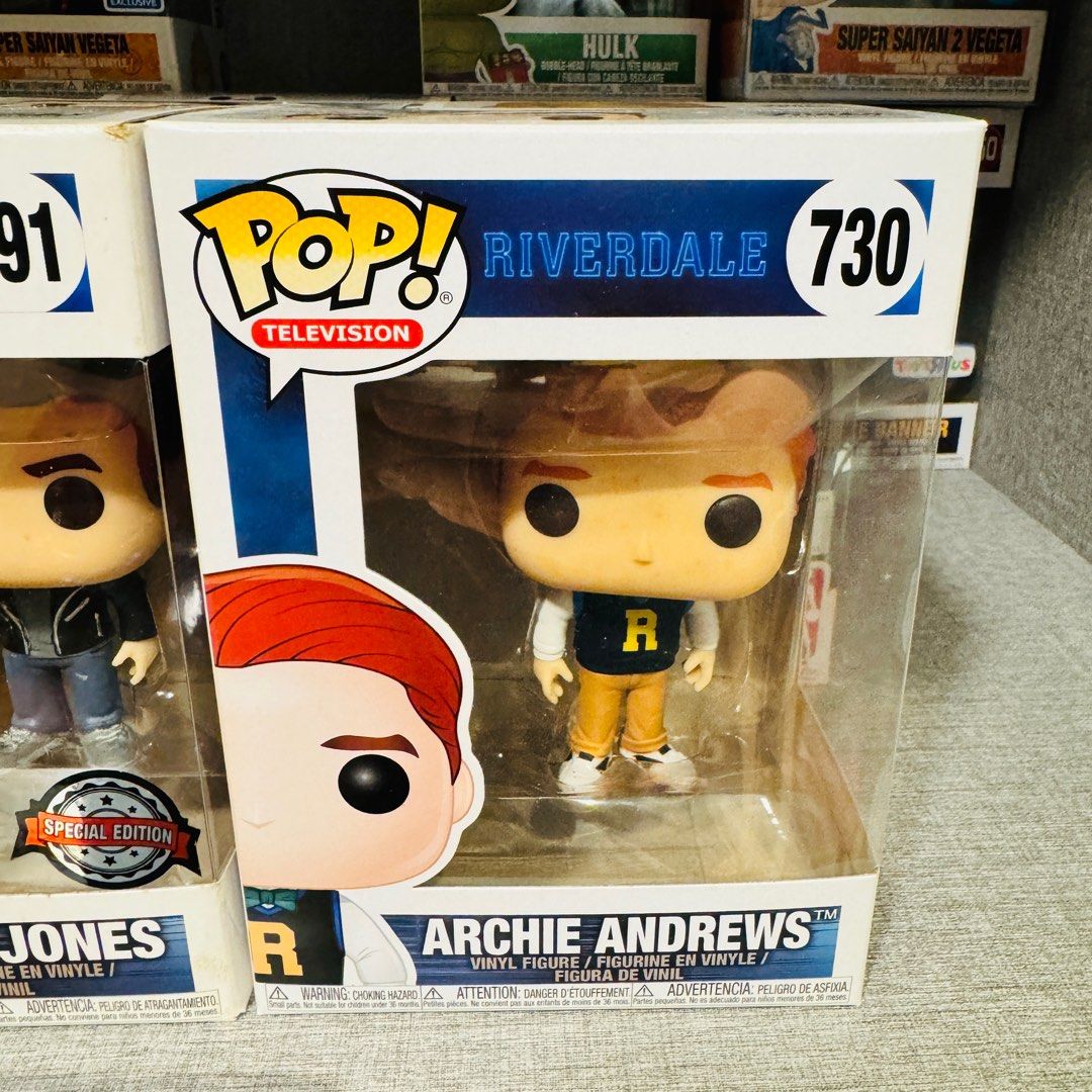 Both for $25] Riverdale Archie Andrews Jughead Jones Funko Pop