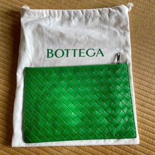 Bottega Veneta clutch bag green