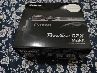 Brand new Canon g7x mark ii