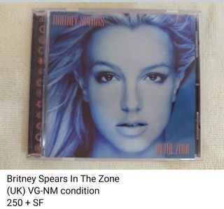 Britney Spears In The Zone CD (unsealed)