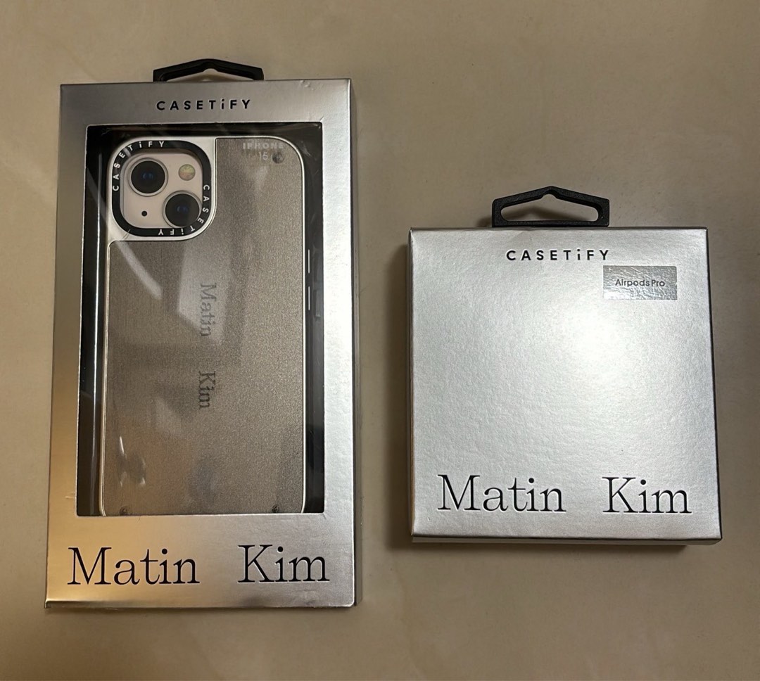 Casetify Matin Kim iPhone 15 Case & AirPods Case, 手提電話, 電話及 