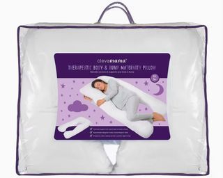 Clevamama body and bump maternity pillow