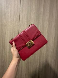 Charles and Keith Sling Bag - Red