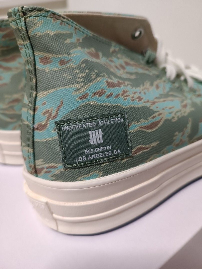 Converse x Undefeated Converse Chuck 70 Mid Camo, Men's Fashion - Main Image