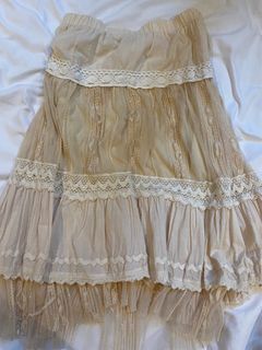 Coquette Lace Midi Skirt