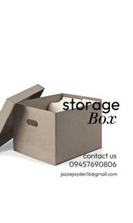 Corrugated Storage box