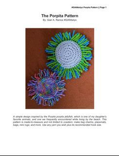 Crochet Coaster PDF Pattern