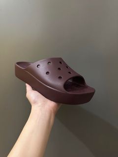 Crocs slide platform w8