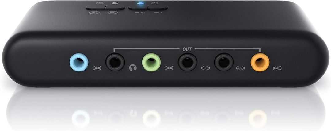 CSL - USB 7.1 external sound card 8-channel - 7.1 Channel USB Soundbox ...