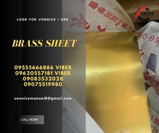 Cut size / 1sheet brass sheet