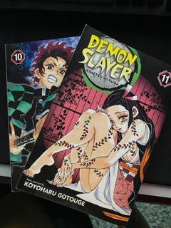 Demon Slayer Volume 10 and 11 Manga