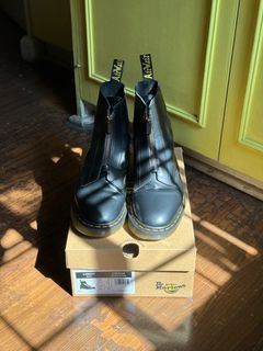 Doc Martens Cabbott Polished Smooth Leather Boots