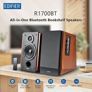 Edifier R1700BT Active Bluetooth Speakers bookshelf