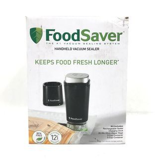 FOOD SAVER Handheld Vacuum Sealer with Adapter