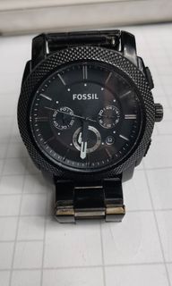 FS4552 FOSSIL MACHINE BLACK EDITION WATCH RUSH SALE!!!