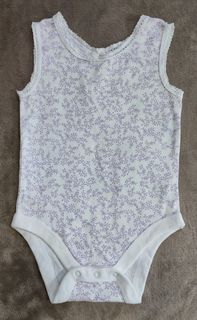 Gap floral sleeveless onesies for baby girl