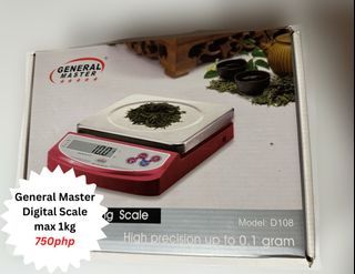 General Master Digital Scale max 1kg