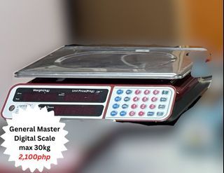 General Master Digital Scale max 30kg