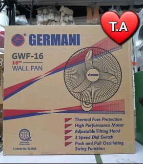 Germani wall fan