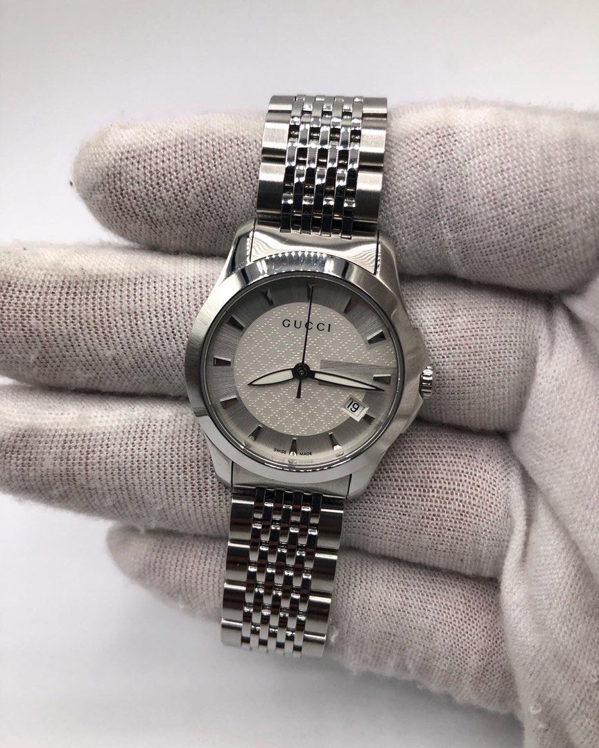 GUCCI 126.5 Timeless round ladies