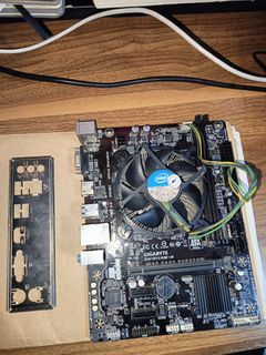 H110M core i5 6th Gen Cpu Mobo Bundle Defective Mobo