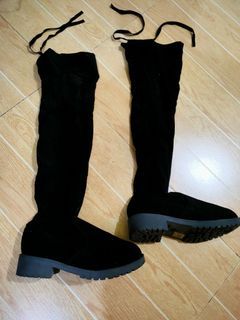 Highleg boots black
