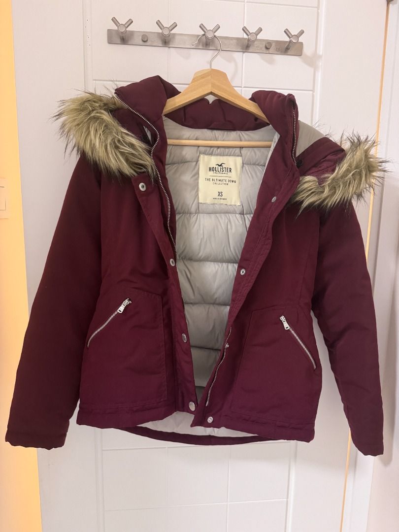 Hollister down anorak shop