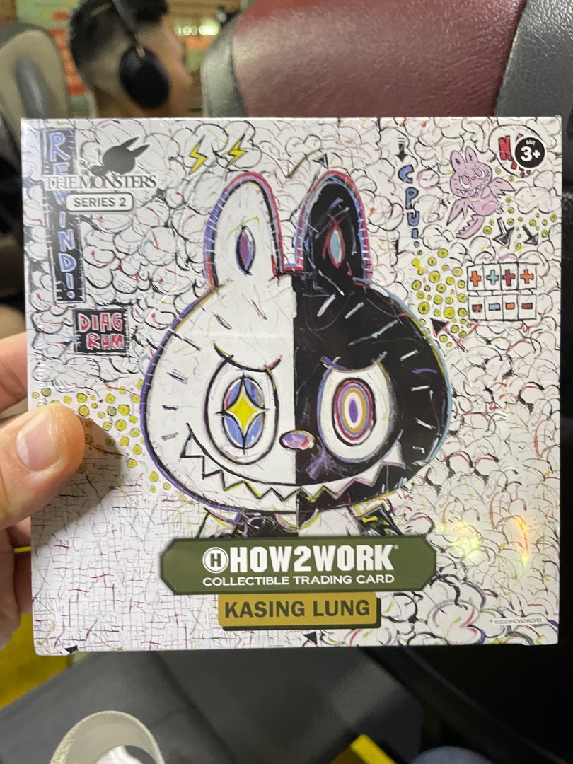 【How2work】The Monster Series 2 ラブブカード How2Work] The Monster Series 2 Collectable Trading Card-龍家