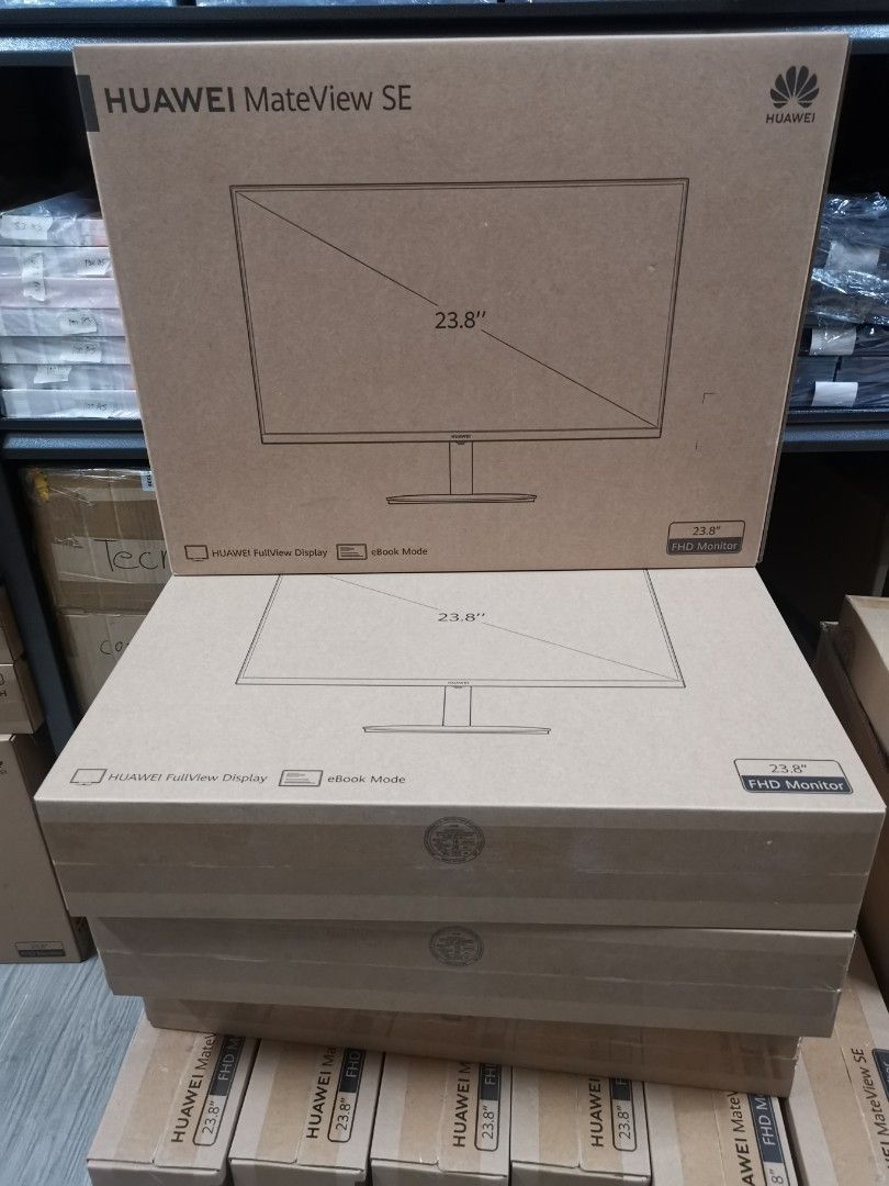 HUAWEI MATEVIEW SE 23.8 (Category: Monitor Screens) located in Pasig City. Submitted by horizonx87 (Listing ID 1299902696, Image 1). Description: Huawei mateview se 23.8 Brandnew sealed available 20units.