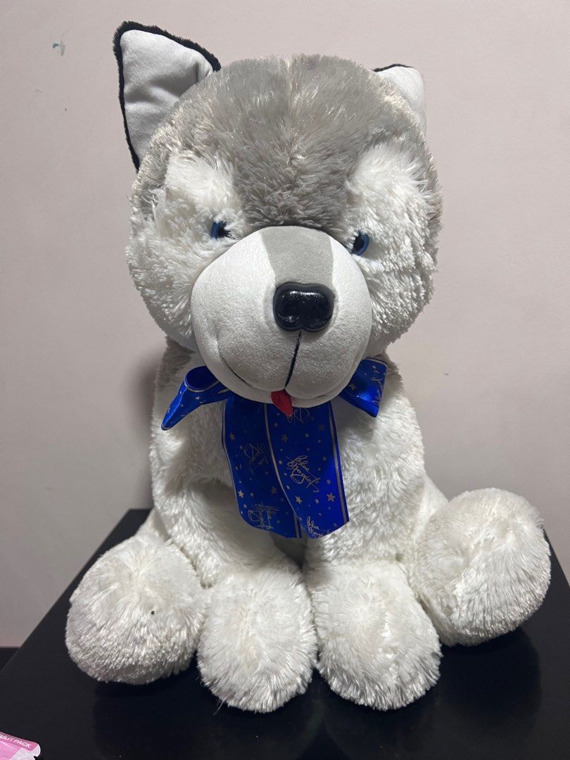 Husky Blue Magic Stuff Toy Hobbies Toys Toys Games on Carousell