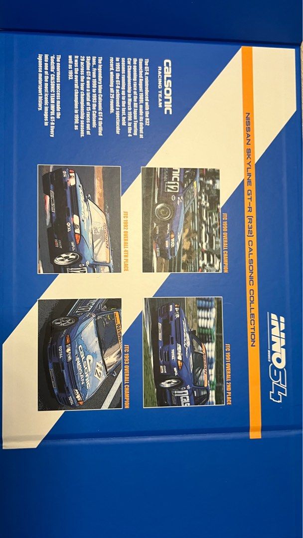 Inno64 x Calsonic Racing Team R32 Collection, Hobbies & Toys, Toys ...