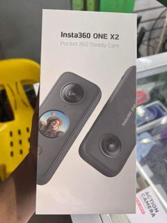 Insta 360 X2 Pocket 360 Steady Cam Bnew and Sealed Available Onhand with 1yr Warranty