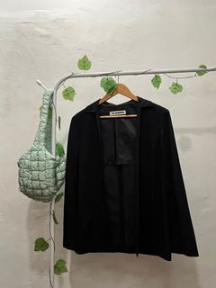 Jil Sander - Italy -  Pure Wool - Black - Coat/Blazer