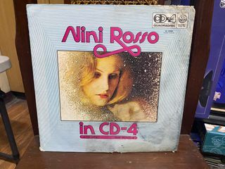 Nini Rosso - In Cd-4 Trumpet - Philippines Original Music Vinyl Plaka LP - Used
