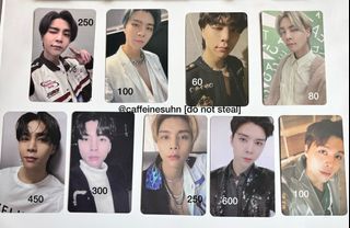 JOHNNY NCT PHOTOCARDS