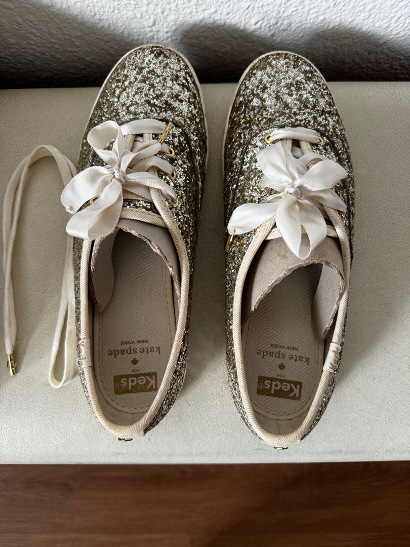 Keds Kate Spade wedding shoes Women s Fashion Footwear Sneakers on Carousell