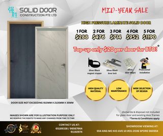 (Category: ) located in . Submitted by soliddoor.sg (Listing ID 255059536, Image 1). Description: .